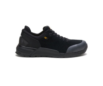 Caterpillar Sneakers South Africa Sprint Suede Alloy Toe Work Shoe Black - Cat Shoes For Men - RE0973256